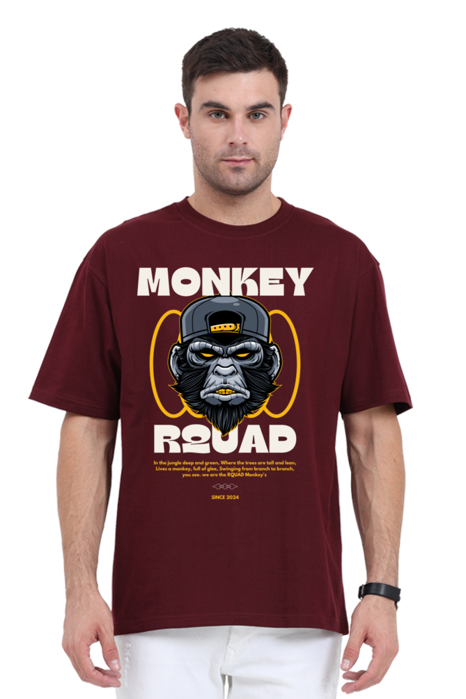 Monkey Dark Vibe Oversized T-Shirt