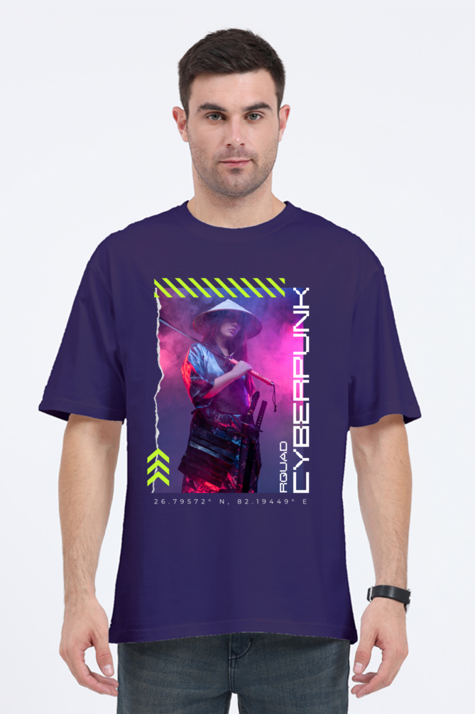 Cyberpunk Dark Oversized T-Shirt