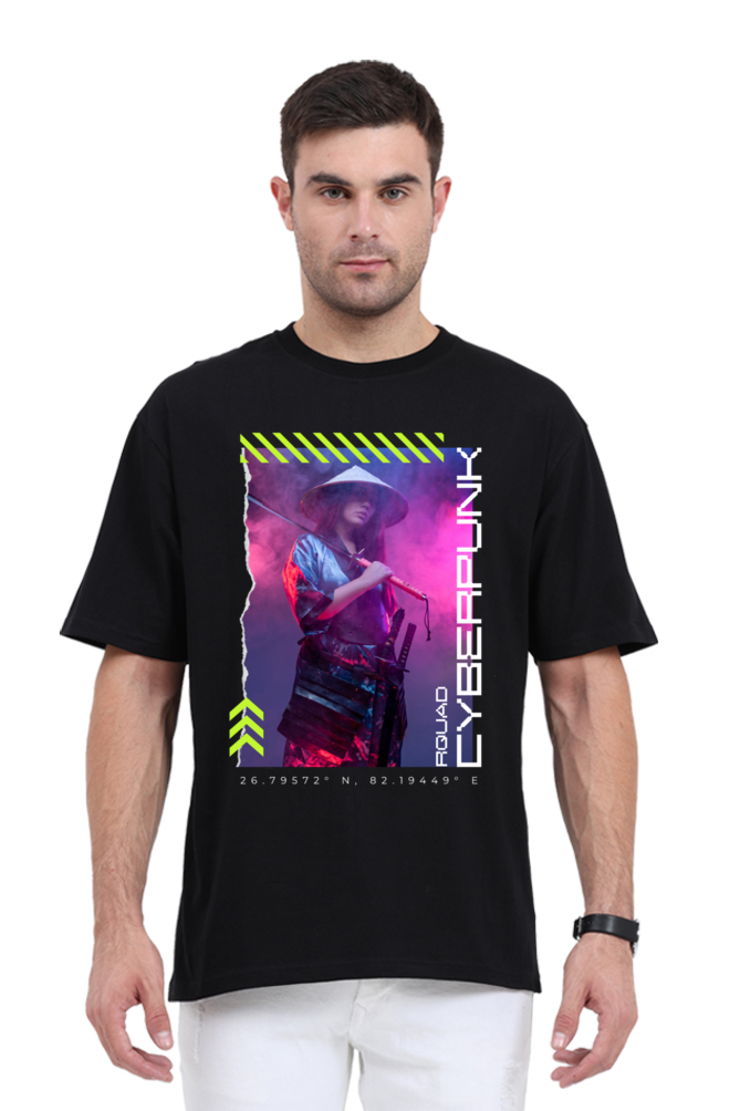 Cyberpunk Dark Oversized T-Shirt