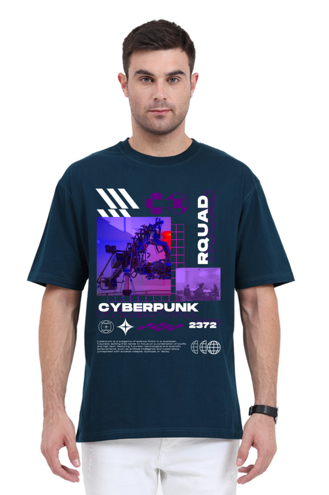 Cyberpunk RQUAD Oversized T-Shirt