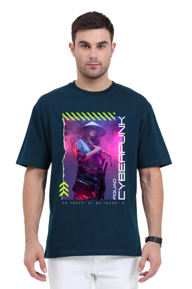 Cyberpunk Dark Oversized T-Shirt