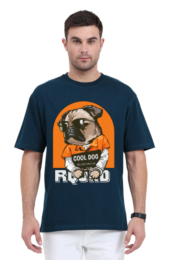 Savage Cool Dog Oversized T-Shirt