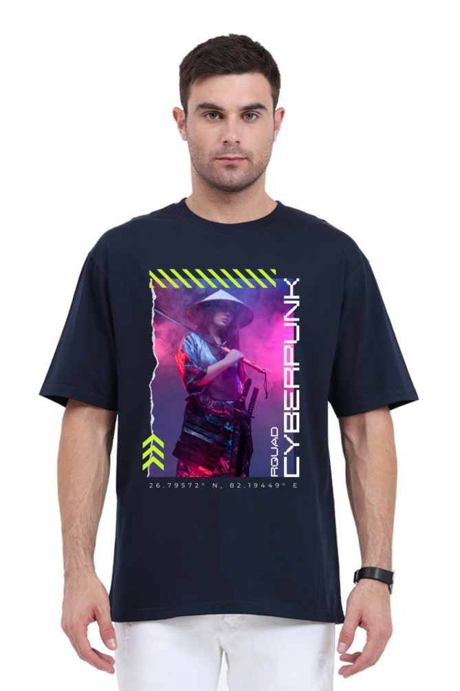 Cyberpunk Dark Oversized T-Shirt