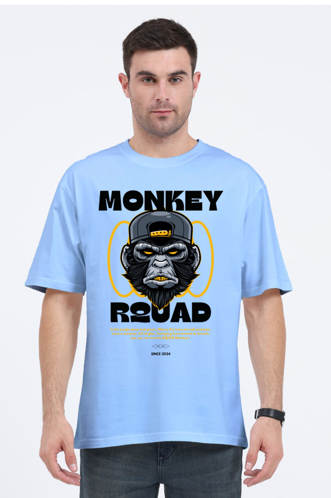 Monkey Light Vibe Oversized T-Shirt