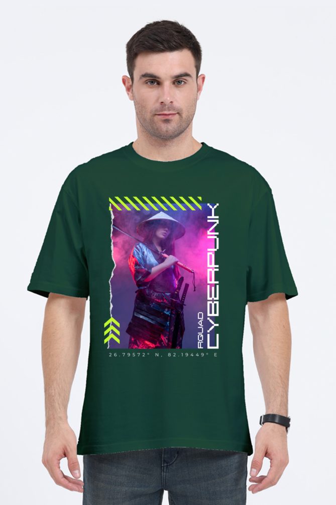 Cyberpunk Dark Oversized T-Shirt