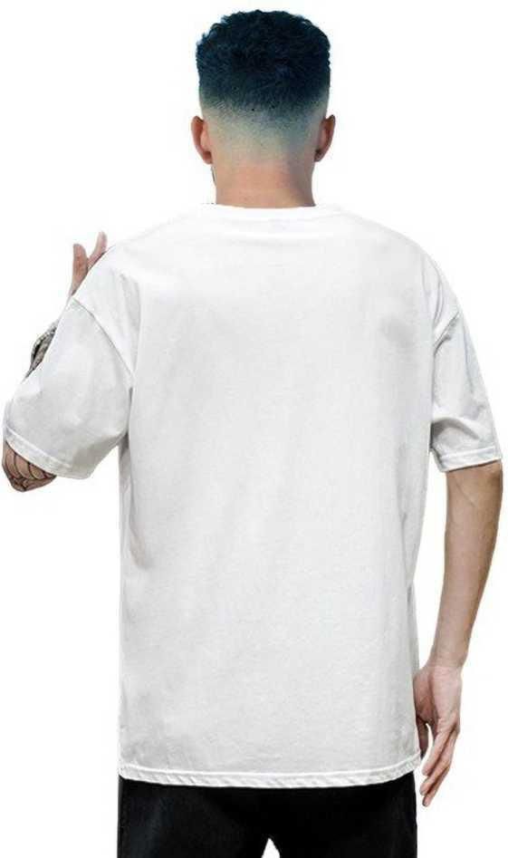 Cotton Printed Half Sleeves Mens Round Neck T-Shirt