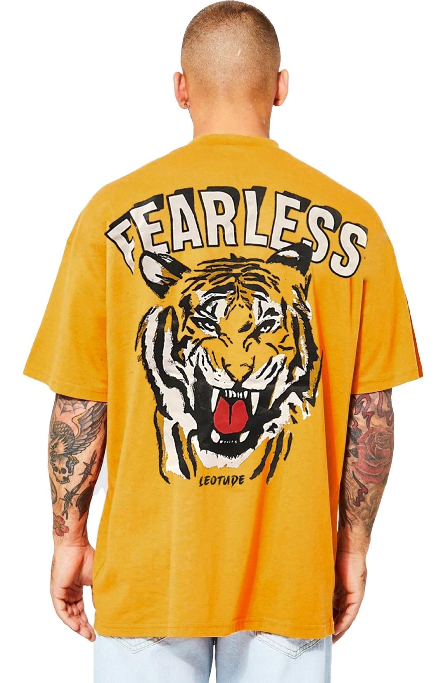 Men's Round Half Sleeves T-shirt