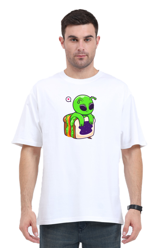 Hungry Alien Oversized T-Shirt