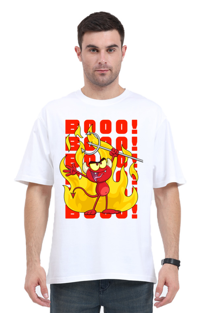 Hell Fire Oversized T-Shirts