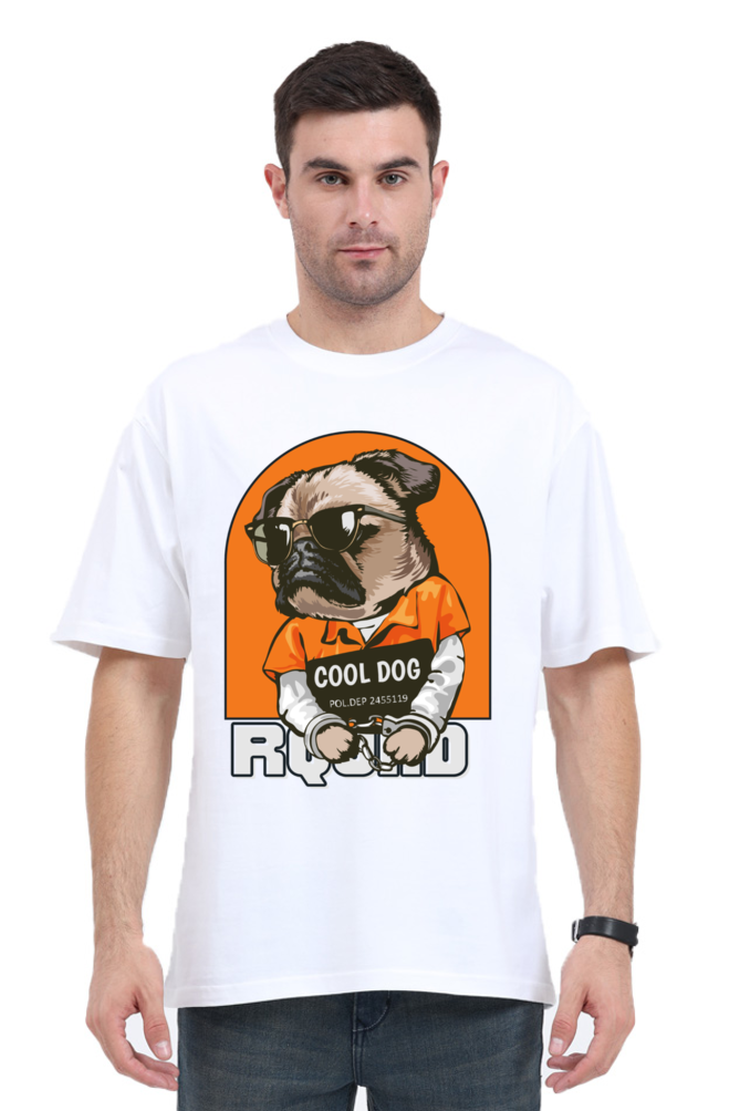 Savage Cool Dog Oversized T-Shirt