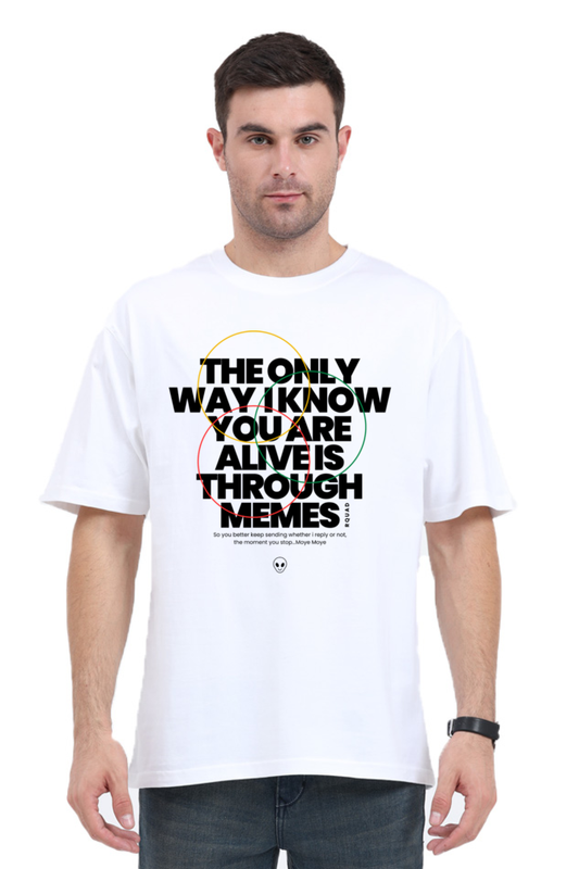 Meme Oversized T-Shirt