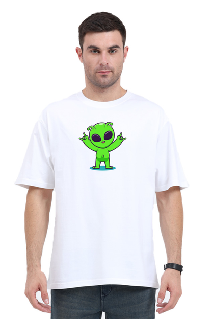 Chill Alien Oversized T-Shirt
