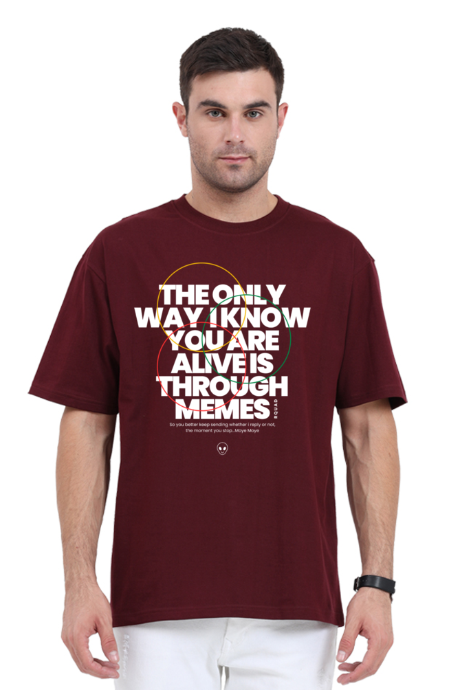 Meme Oversized T-Shirt
