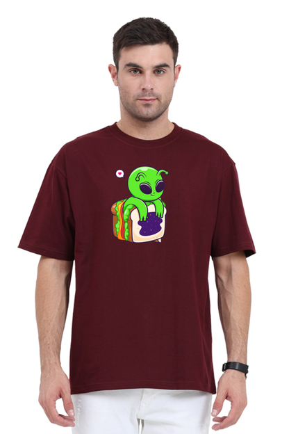 Hungry Alien Oversized T-Shirt