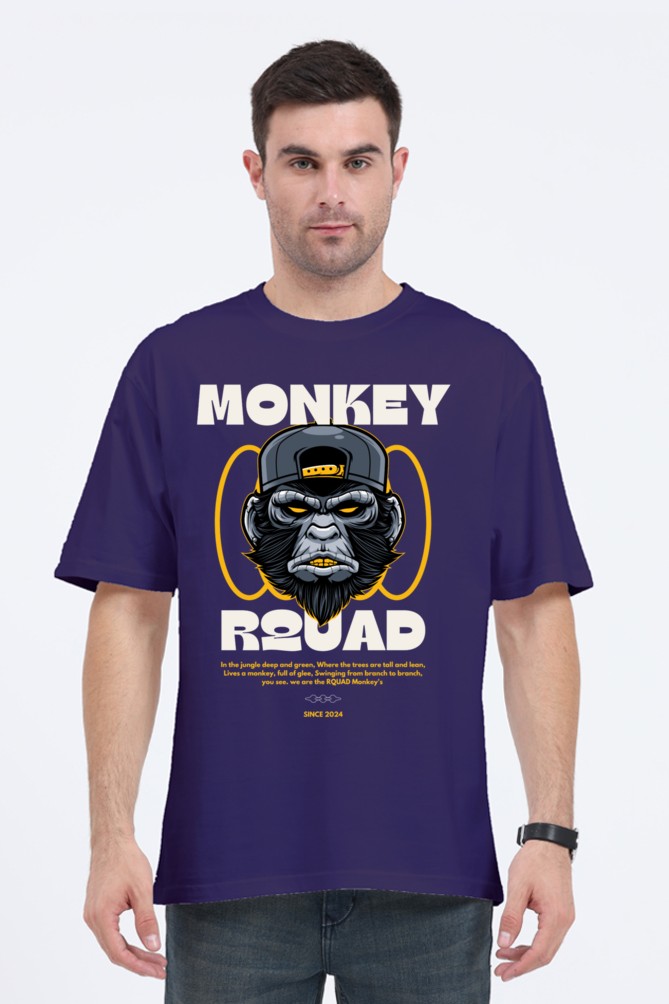 Monkey Dark Vibe Oversized T-Shirt