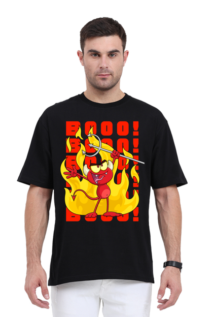 Hell Fire Oversized T-Shirts