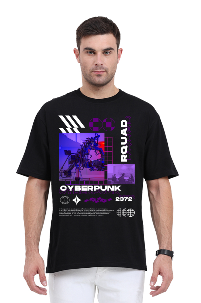 Cyberpunk RQUAD Oversized T-Shirt