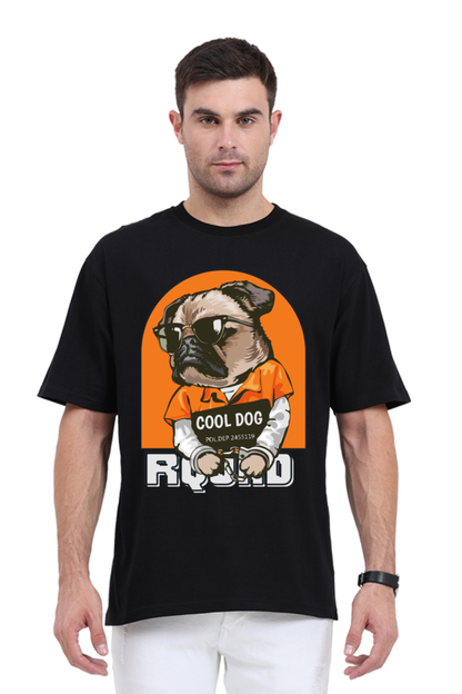 Savage Cool Dog Oversized T-Shirt