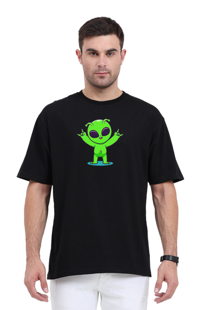 Chill Alien Oversized T-Shirt