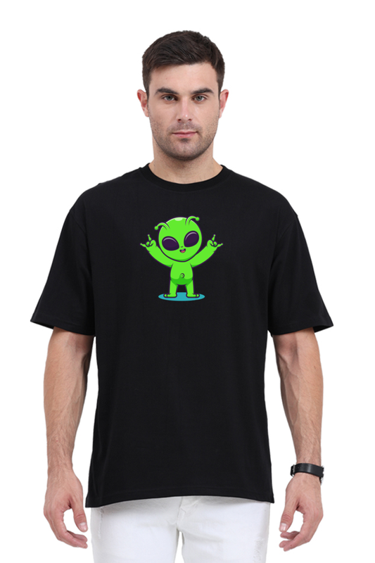 Chill Alien Oversized T-Shirt