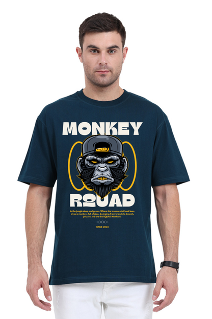 Monkey Dark Vibe Oversized T-Shirt