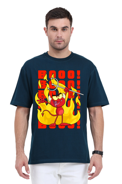 Hell Fire Oversized T-Shirts