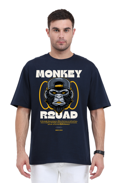 Monkey Dark Vibe Oversized T-Shirt