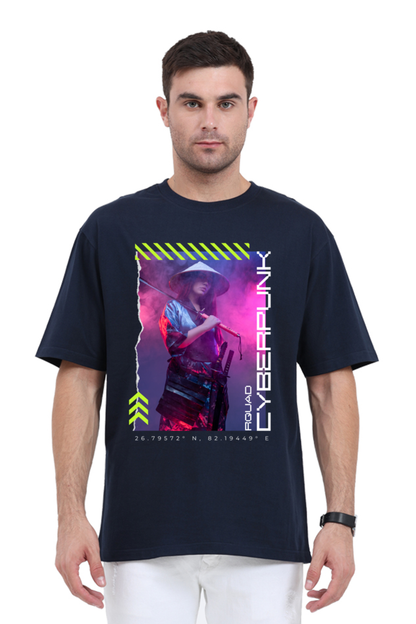 Cyberpunk Dark Oversized T-Shirt