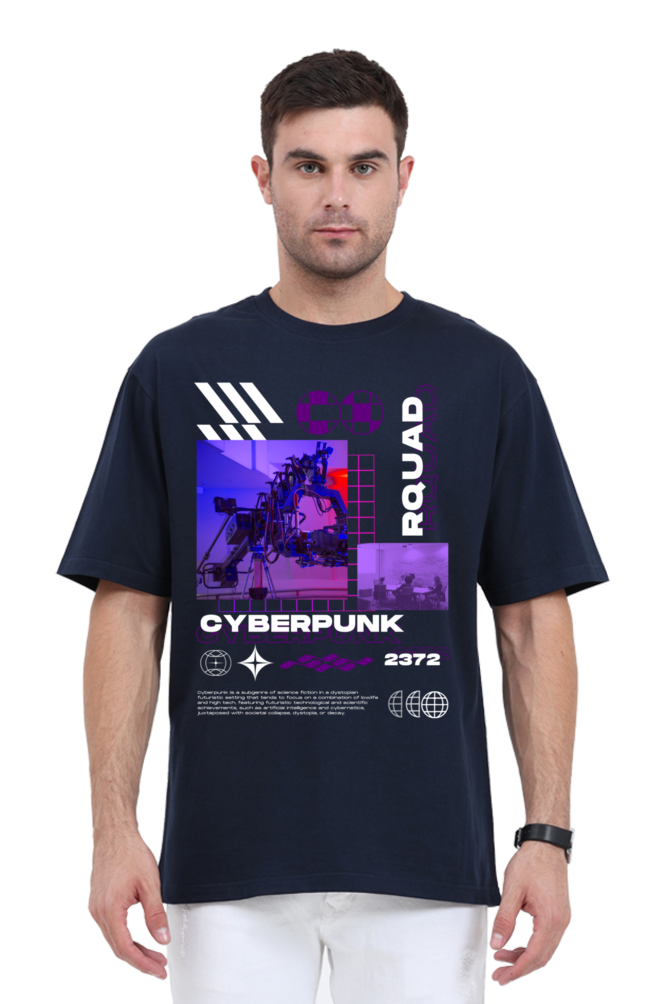 Cyberpunk RQUAD Oversized T-Shirt