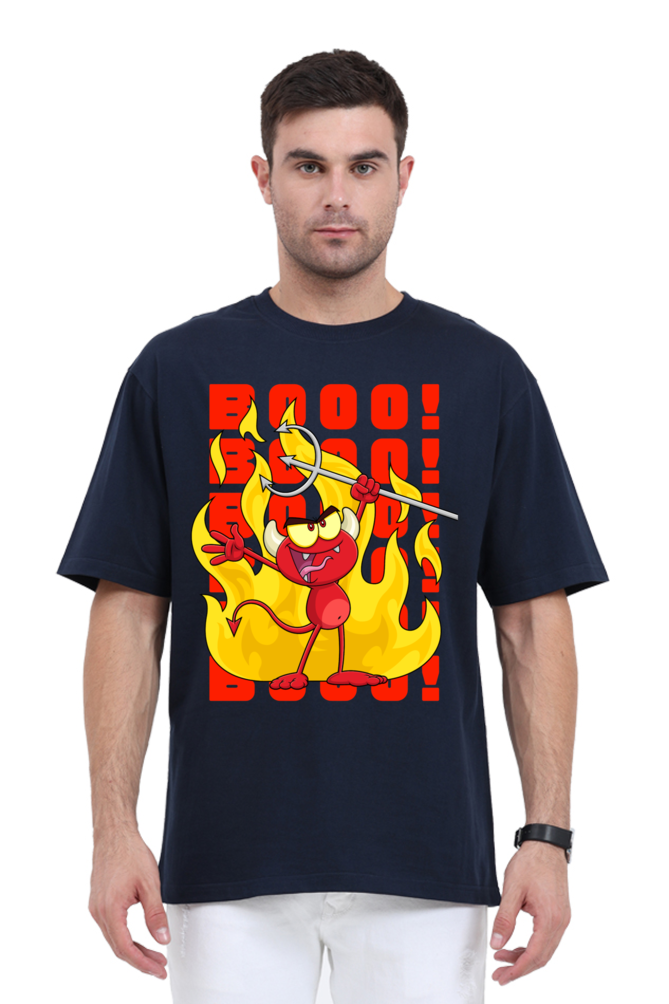 Hell Fire Oversized T-Shirts