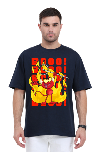 Hell Fire Oversized T-Shirts
