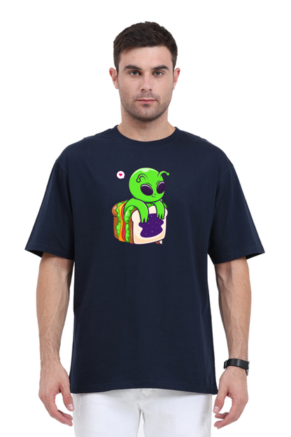 Hungry Alien Oversized T-Shirt