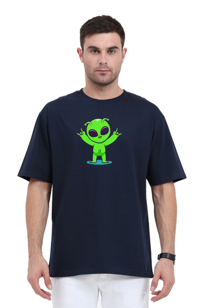 Chill Alien Oversized T-Shirt