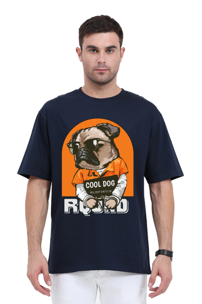 Savage Cool Dog Oversized T-Shirt