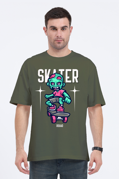 Skate Zombie Oversized T-Shirt