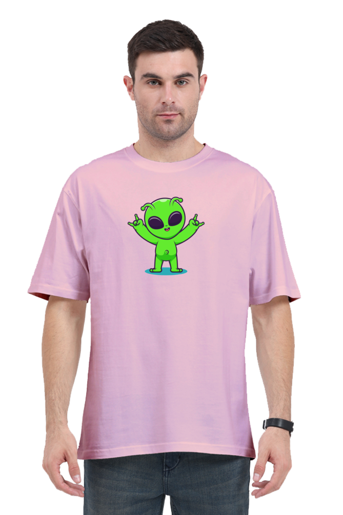 Chill Alien Oversized T-Shirt