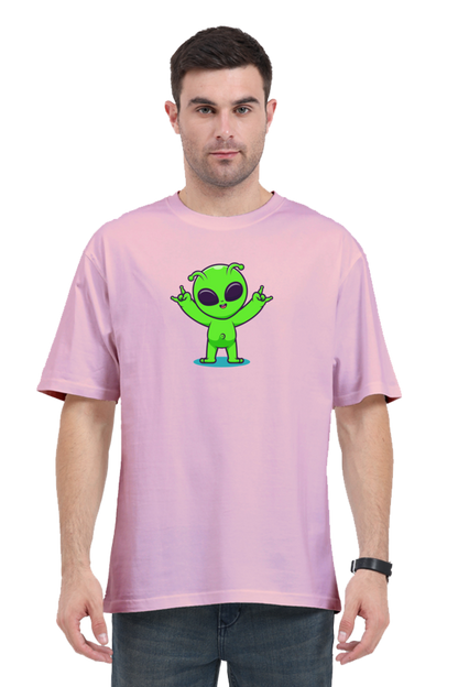 Chill Alien Oversized T-Shirt