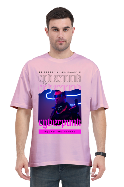 Cyberpunk Future Light Oversized T-Shirt