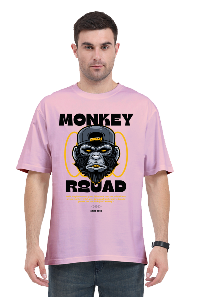 Monkey Light Vibe Oversized T-Shirt