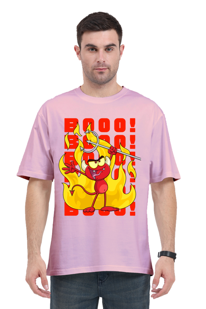 Hell Fire Oversized T-Shirts
