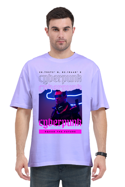 Cyberpunk Future Light Oversized T-Shirt