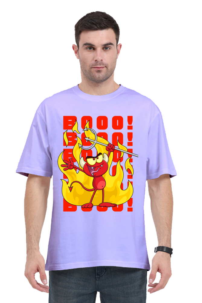 Hell Fire Oversized T-Shirts