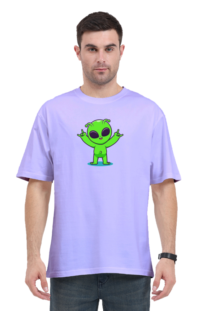 Chill Alien Oversized T-Shirt