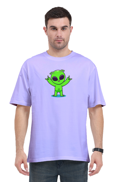 Chill Alien Oversized T-Shirt