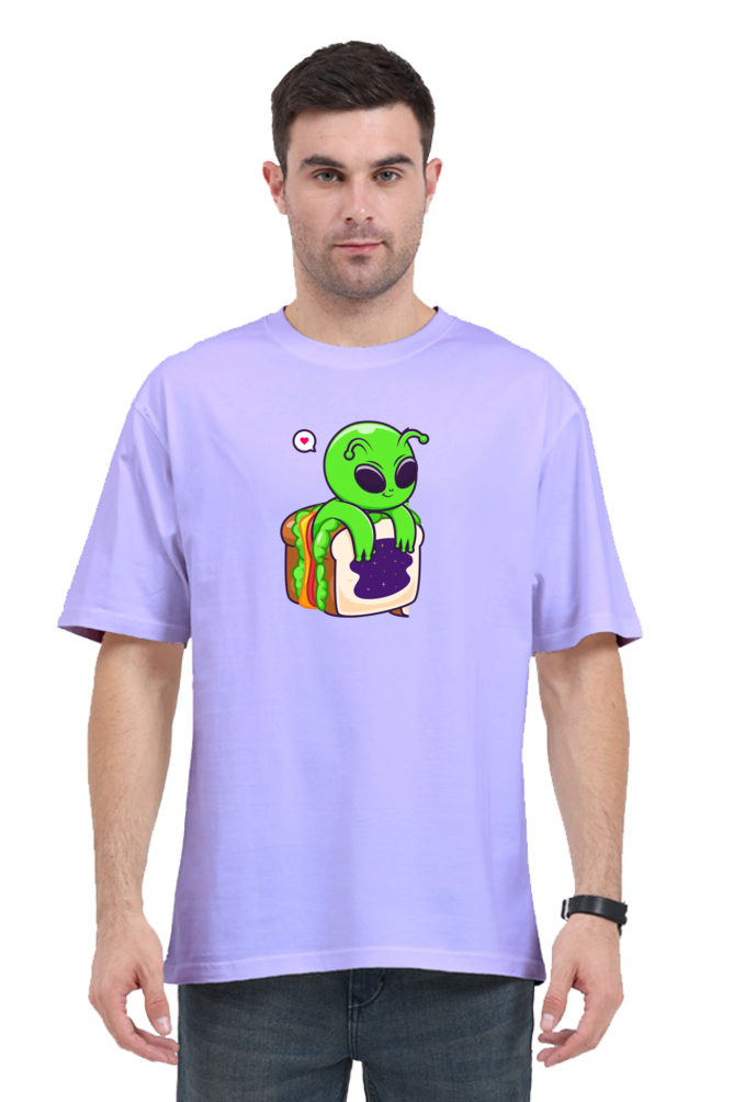 Hungry Alien Oversized T-Shirt