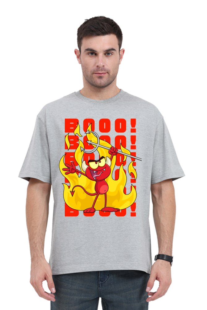 Hell Fire Oversized T-Shirts