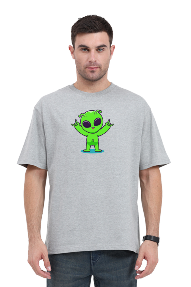 Chill Alien Oversized T-Shirt