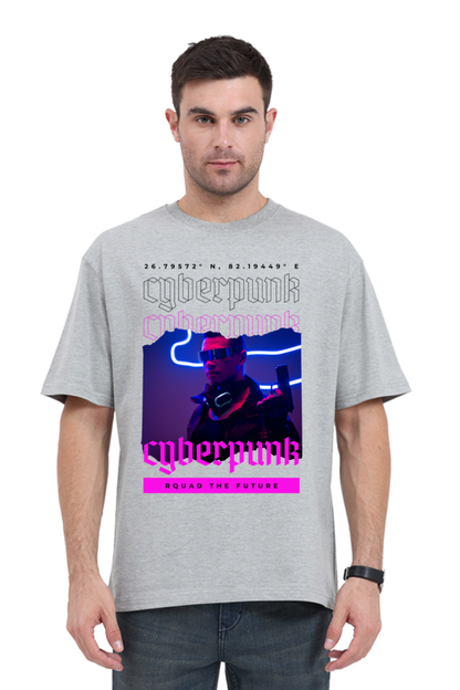 Cyberpunk Future Light Oversized T-Shirt