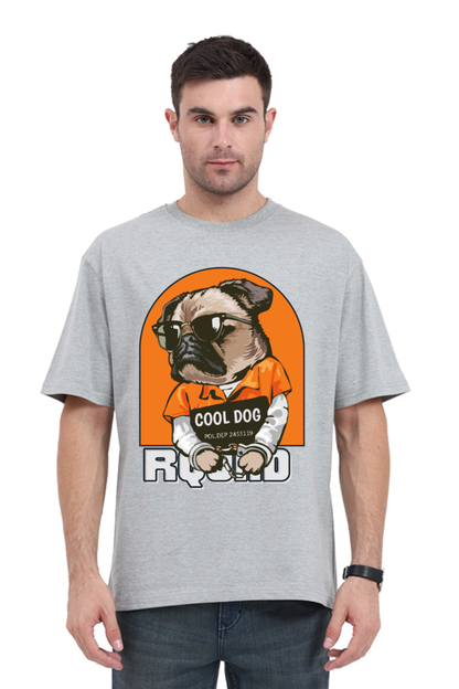 Savage Cool Dog Oversized T-Shirt