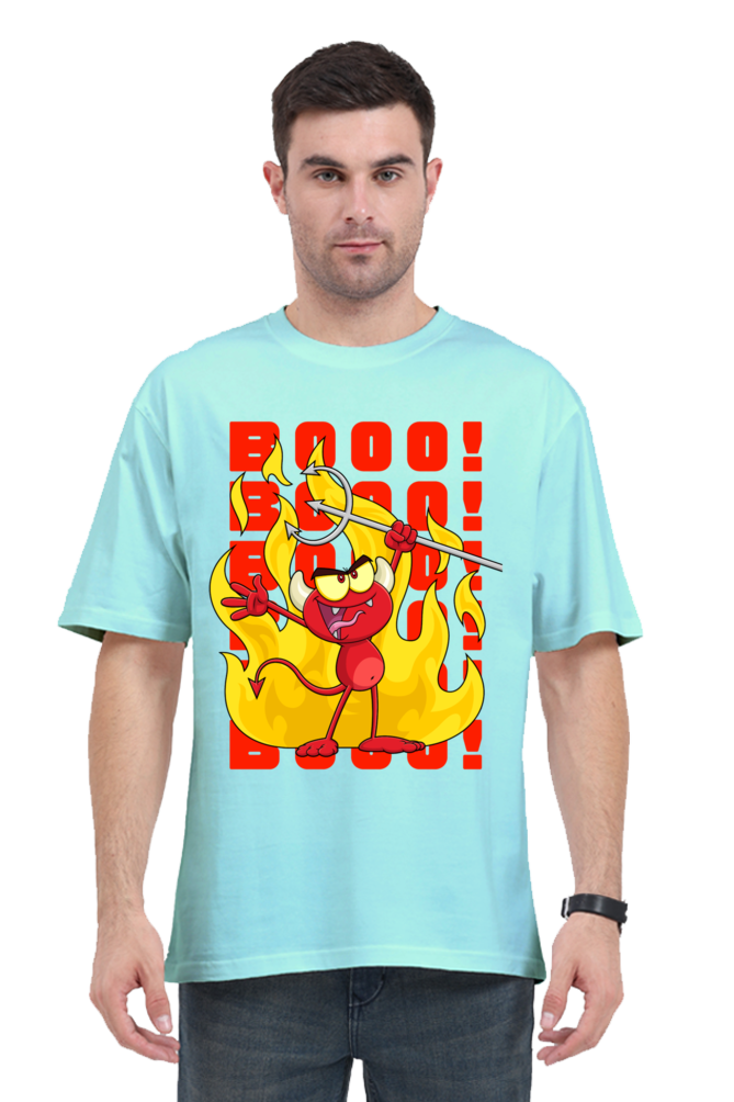 Hell Fire Oversized T-Shirts